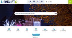 Desktop Screenshot of anglet.fr